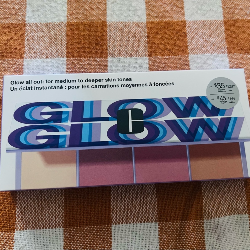 NEW Clinique Glow All Out Palette For Medium to Deeper Skin Tones